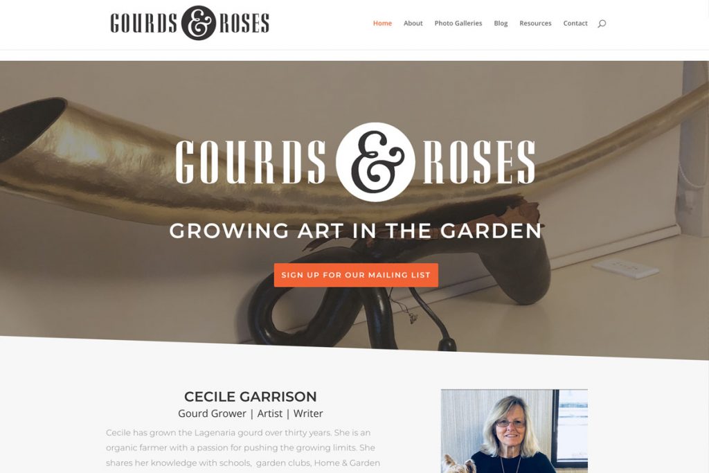 Gourds and Roses – Central, CA